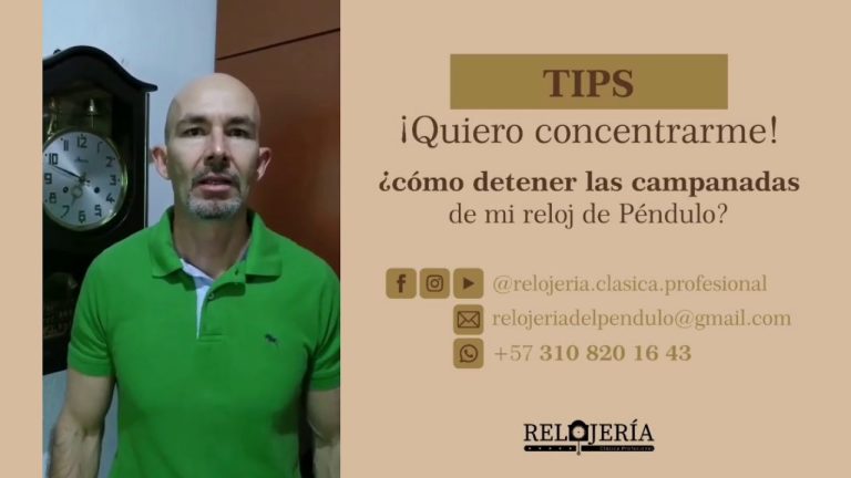 ¿Molestas campanadas? Descubre cómo quitarlas del reloj de pared en segundos