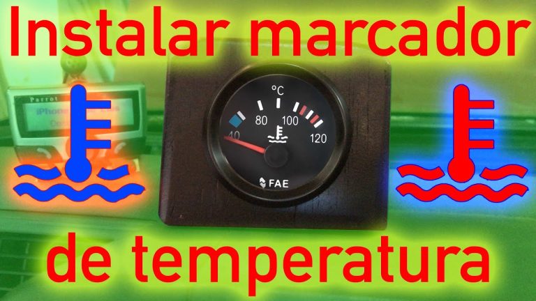 &iquest;C&oacute;mo instalar un reloj de temperatura FAE en tu veh&iacute;culo?