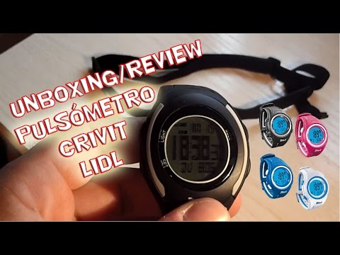 Controla tu corazón con el reloj medidor Crivit en solo 70€