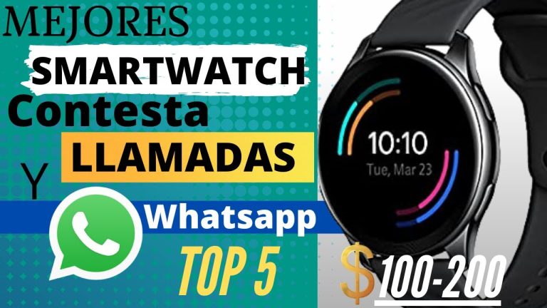 Contesta llamadas desde tu mu&ntilde;eca: reloj inteligente con funciones de tel&eacute;fono