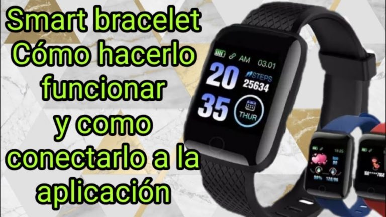 Aprende a utilizar tu Reloj Smart Bracelet con nuestro manual en espa&ntilde;ol
