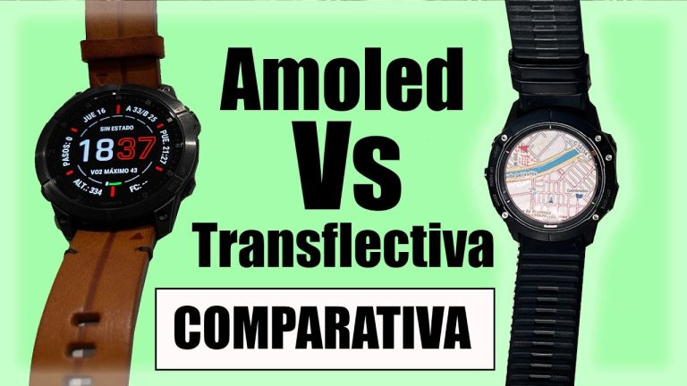 Descubre los impresionantes relojes con pantalla transflectiva
