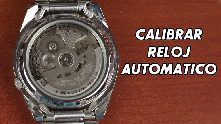 C&oacute;mo ajustar el adelanto en un reloj mec&aacute;nico en 5 pasos sencillos