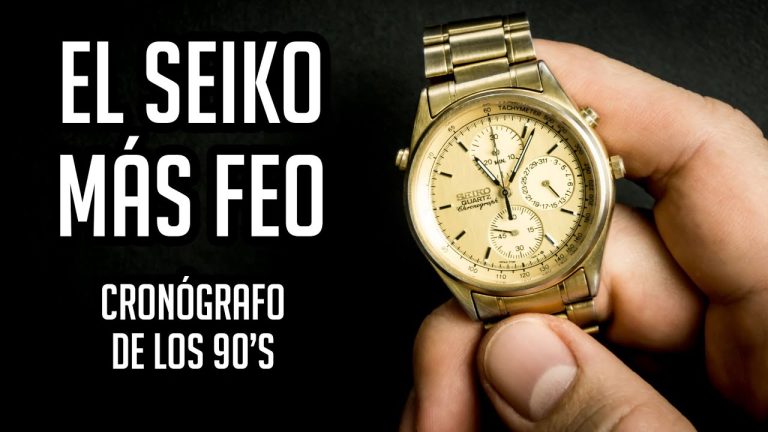 Dorado y Antiguo: El Reloj Seiko para Mujer que Marca Estilo