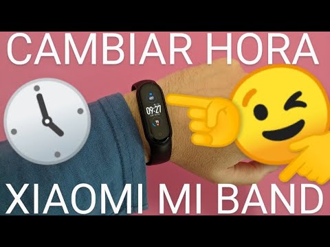 Cambia la hora de tu Mi Fit con estos sencillos pasos