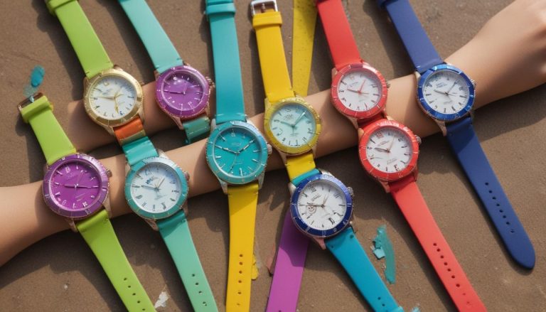 Relojes Marea: Colorido y Versatilidad en el Tiempo